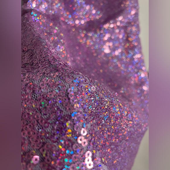 Lavender Sequin Mini dress - Picture 3 of 3